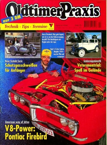 Deckblatt Oldtimer Praxis (04/1998)
